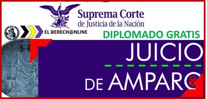 ▷▷ Convocatoria Sobre El Diplomado “Juicio De Amparo” ▷ Gratis ? El  Derecho Online【2023 】