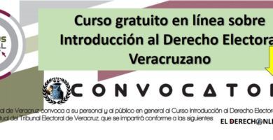 Curso gratuito en línea sobre Introducción al Derecho Electoral Veracruzano