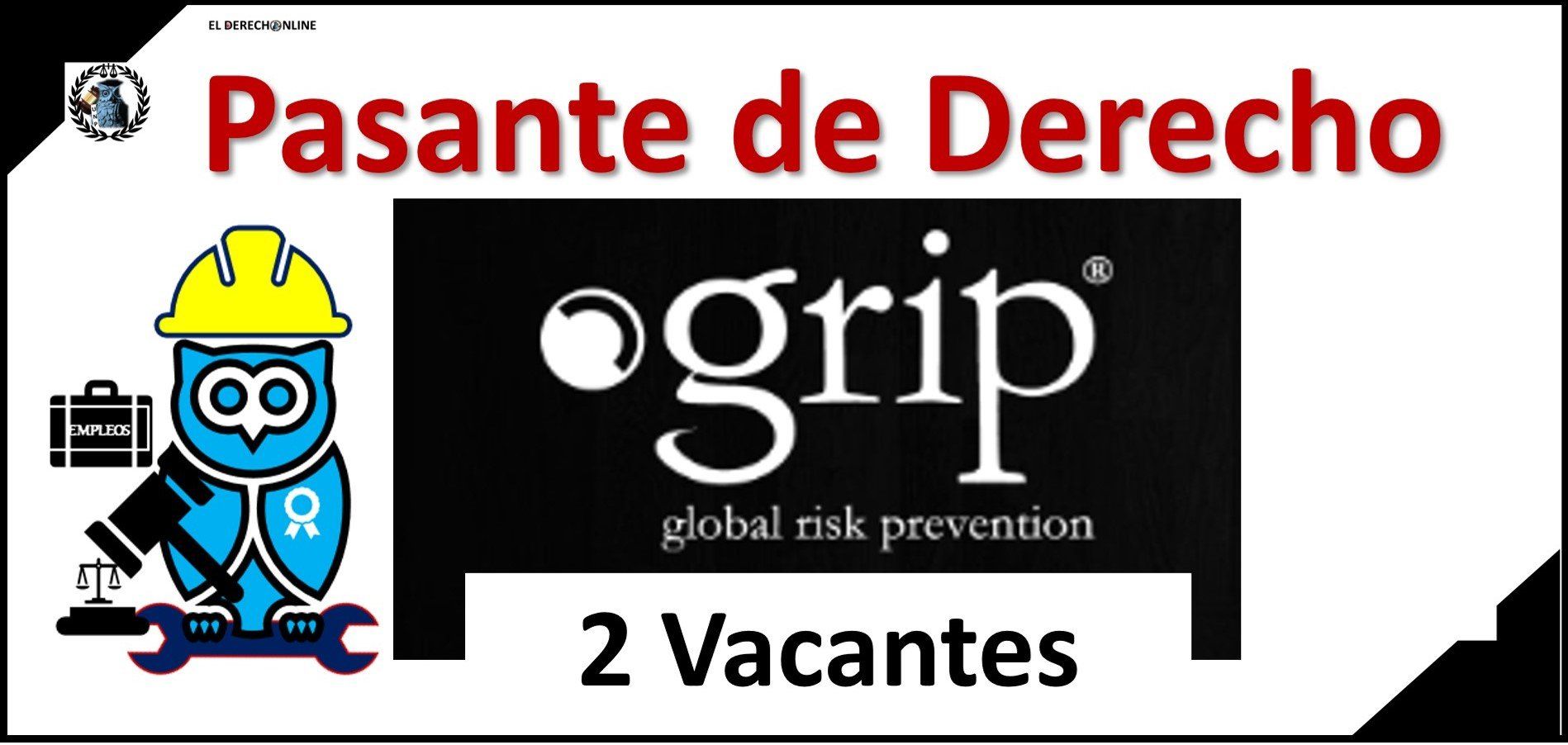 ▷ Pasante de derecho - GRIP » 2021 El Derecho Online 🥇 pasantes de derecho cdmx