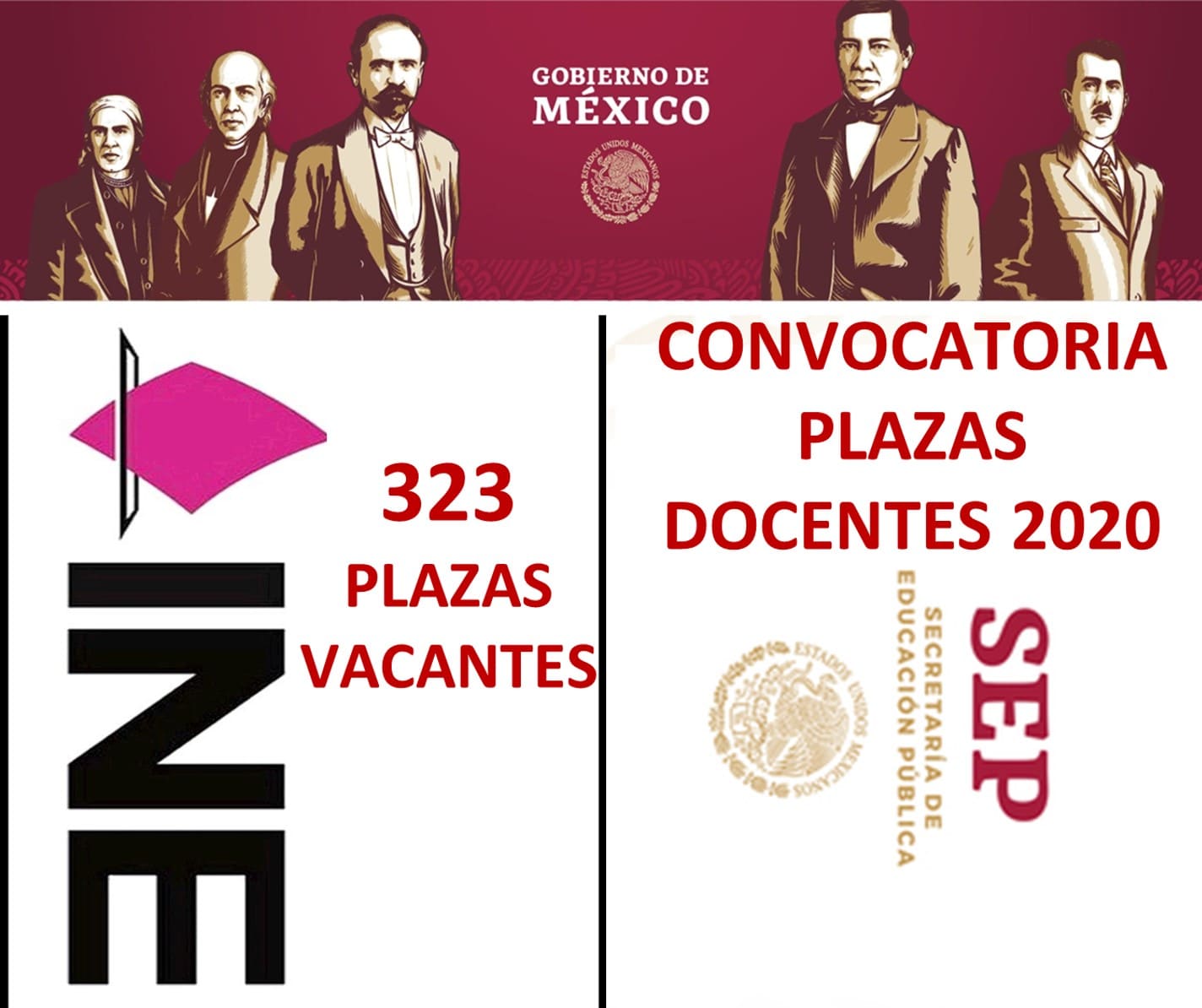 plazas vacantes méxico