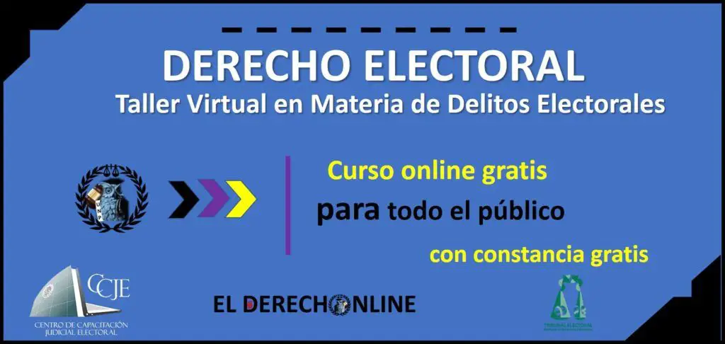 taller virtual en materia de delitos electorales