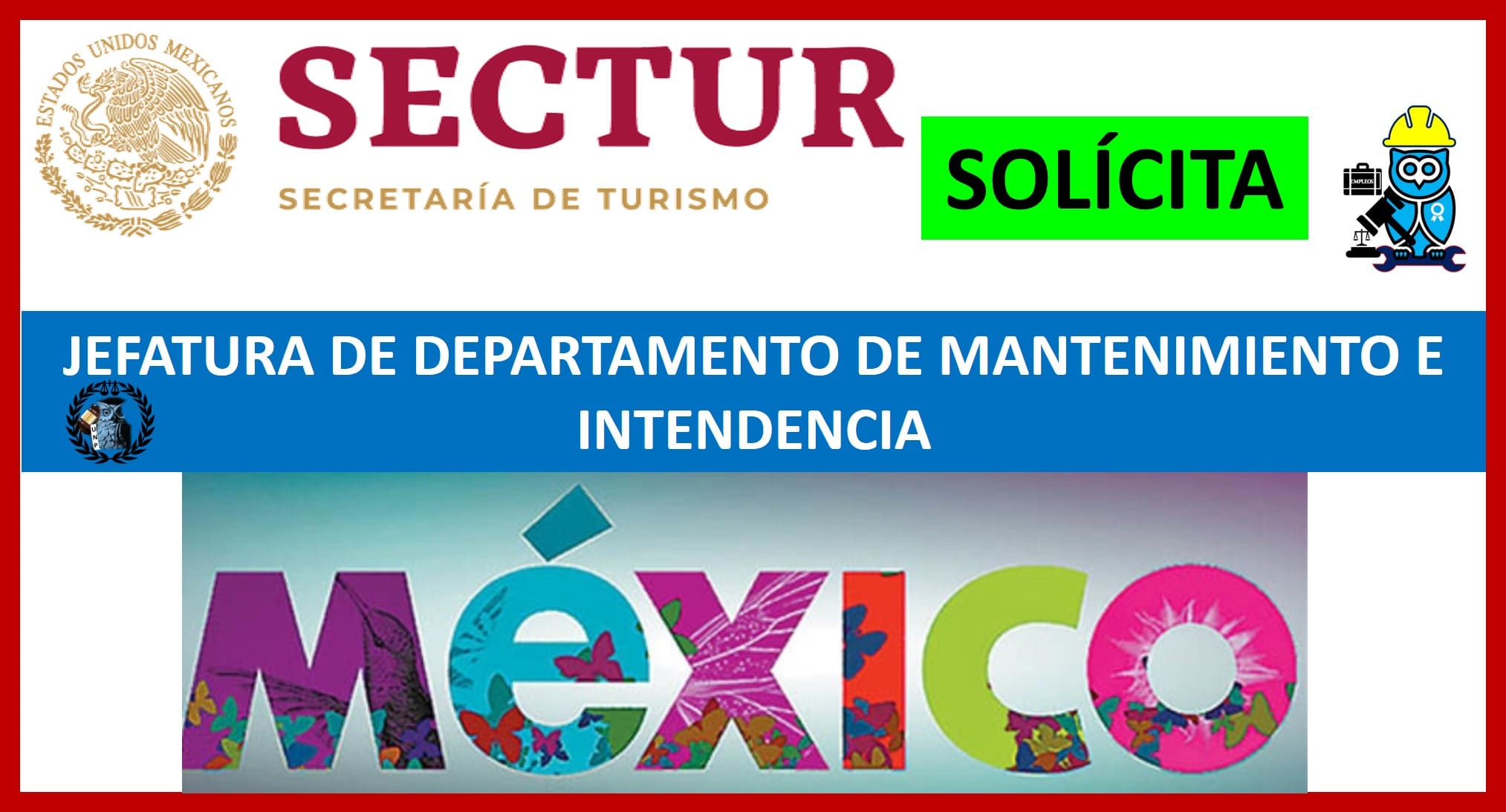 ▷ JEFATURA DE DEPARTAMENTO DE MANTENIMIENTO E INTENDENCIA - AGOSTO 2019 » 2020 El Derecho Online 🥇 portal empleo gobierno federal