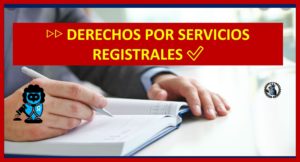 servicios registrales jurisprudencia mexico