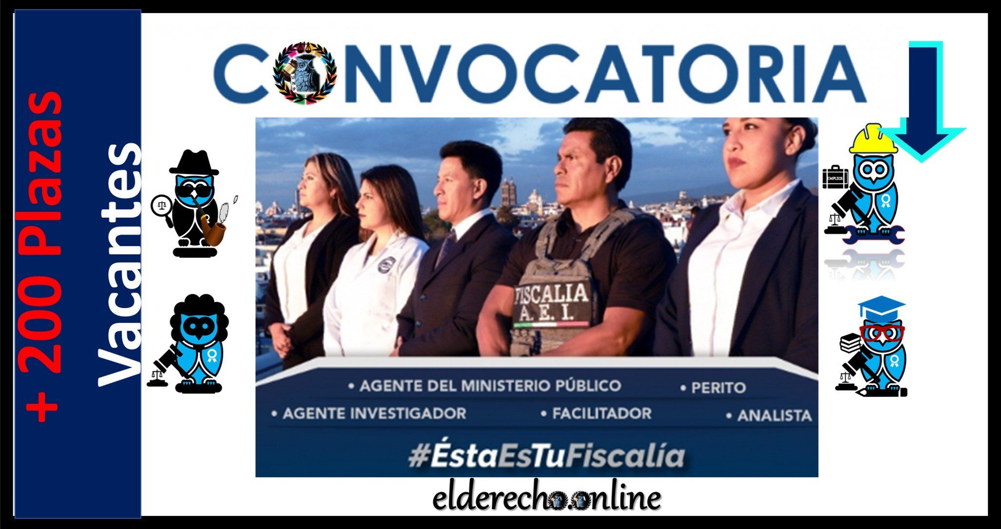 ▷ Convocatoria 2021-2022 de la Fiscalía del Estado » 2021 El Derecho Online 🥇 Convocatoria Fiscalía