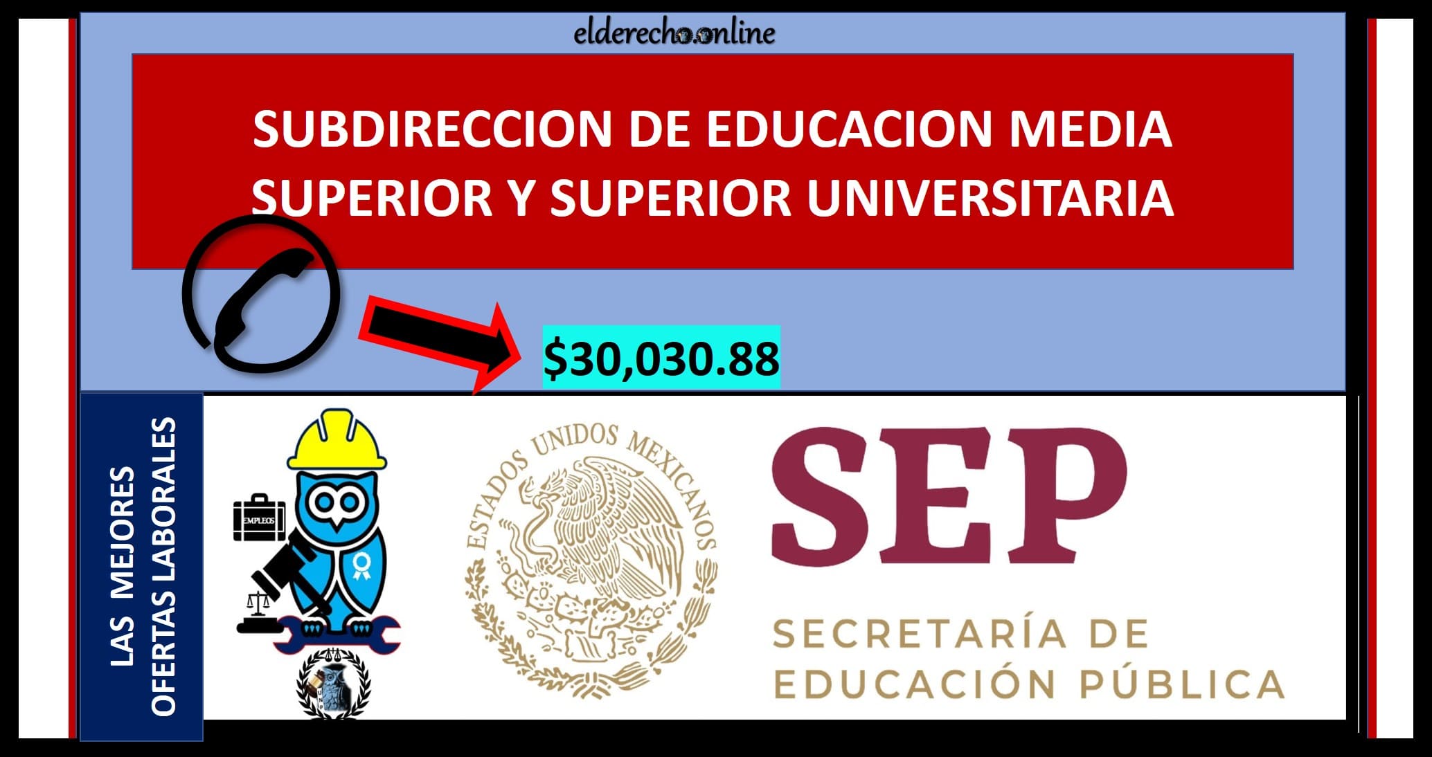▷ Empleos de la Secretaria de Educación Pública: SUBDIRECCION DE EDUCACION MEDIA SUPERIOR Y SUPERIOR UNIVERSITARIA » 2020 El Derecho Online 🥇 empleos-de-la-secretaria-de-educacion-publica