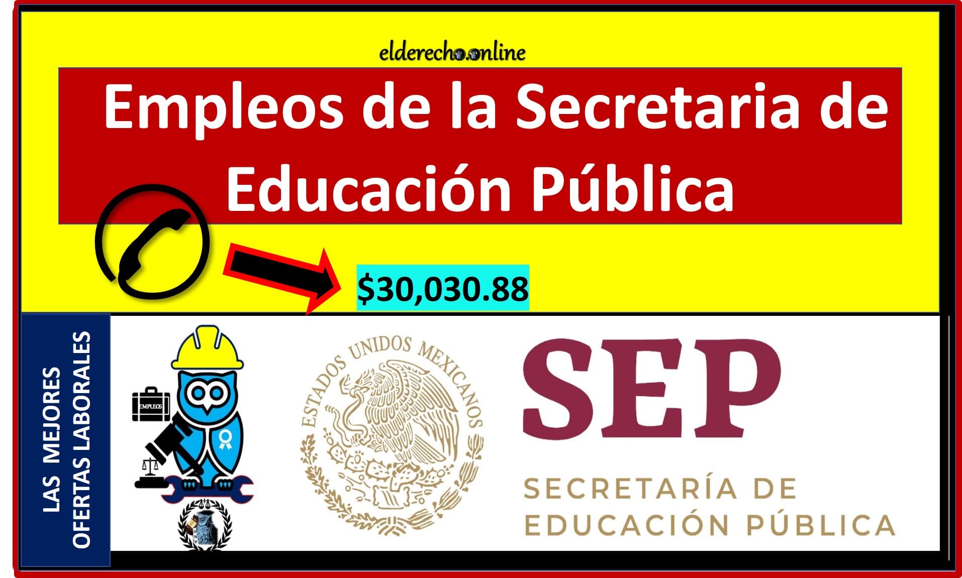 ▷ Bolsa de Trabajo Secretaria: SUBDIRECCION DE NOMINA FEDERALIZADA D1 » 2021 El Derecho Online 🥇 empleos-de-la-secretaria-de-educacion-publica