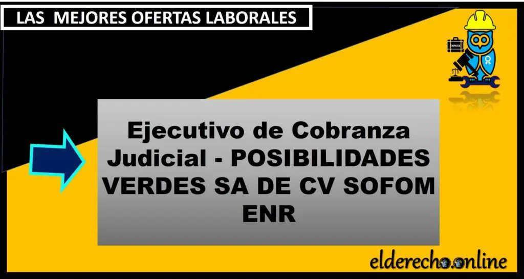empleo para abogados en la ciudad de mexico