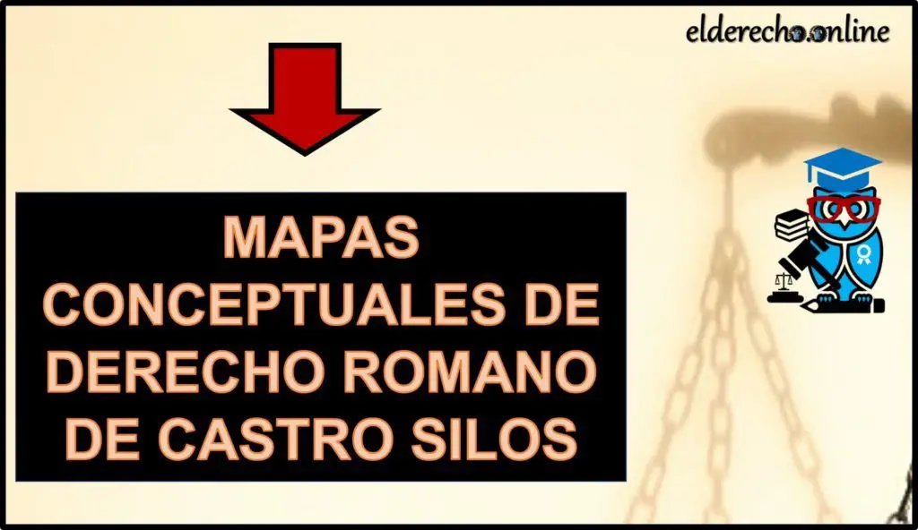 MAPAS CONCEPTUALES DE DERECHO ROMANO DE CASTRO SILOS