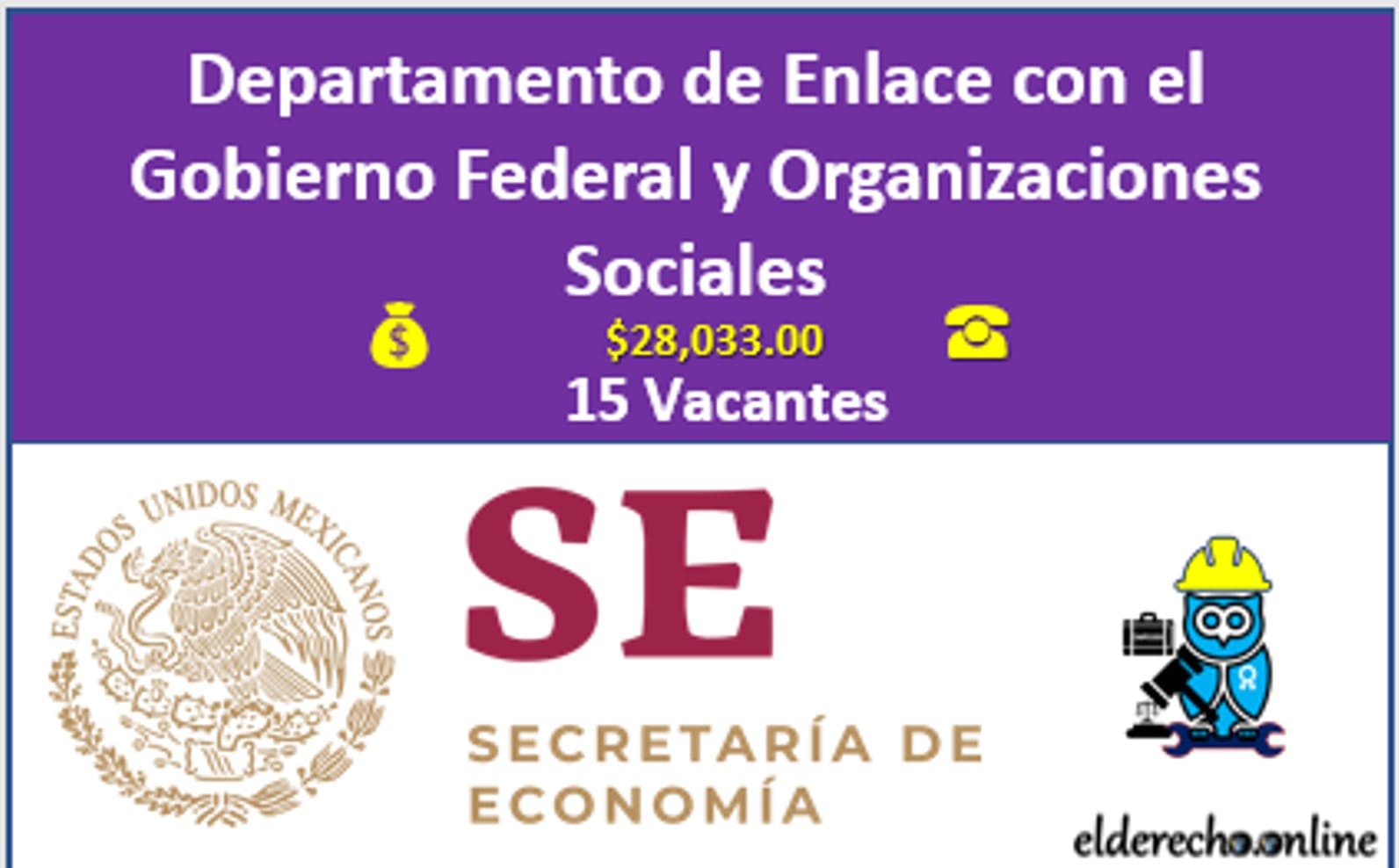 ▷ Departamento de Enlace con el Gobierno Federal y Organizaciones Sociales » 2021 El Derecho Online 🥇 departamento-de-enlace-con-el-gobierno-federal-y-organizaciones-sociales-secretaria-de-economia