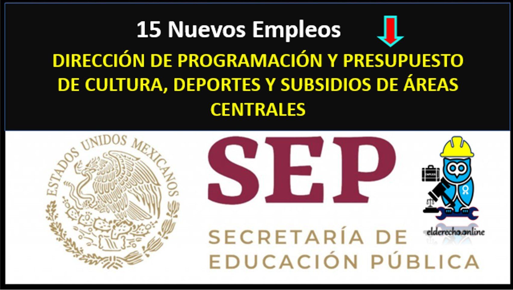 ▷ DIRECCIÓN DE PROGRAMACIÓN Y PRESUPUESTO DE CULTURA, DEPORTES Y SUBSIDIOS DE ÁREAS CENTRALES » 2021 El Derecho Online 🥇 trabajos abogados