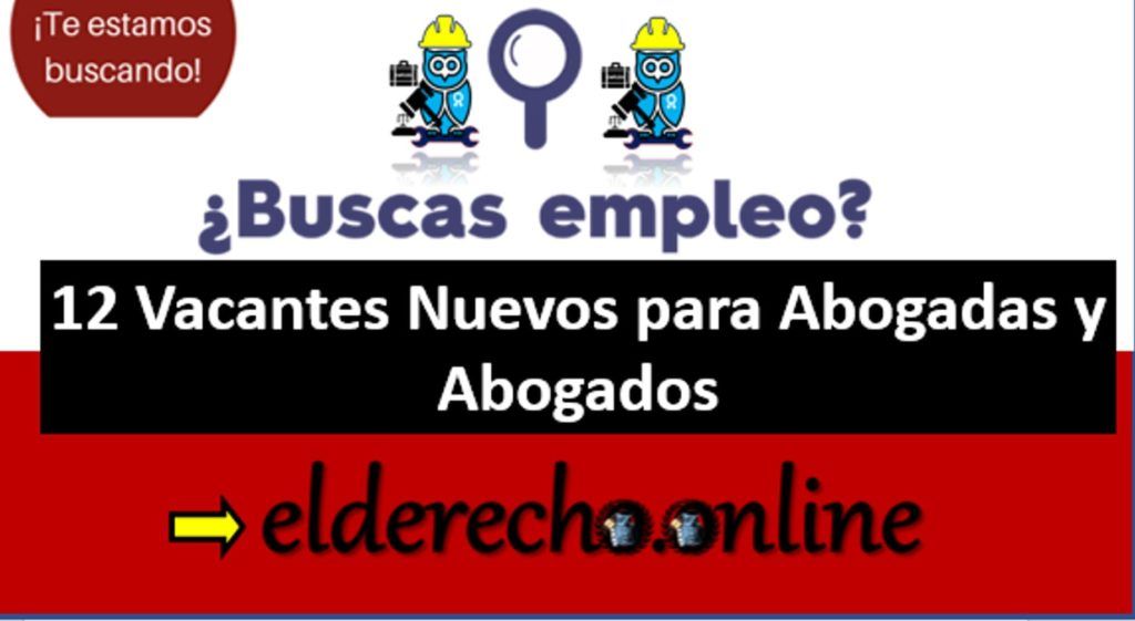 vacantes para abogados 2020