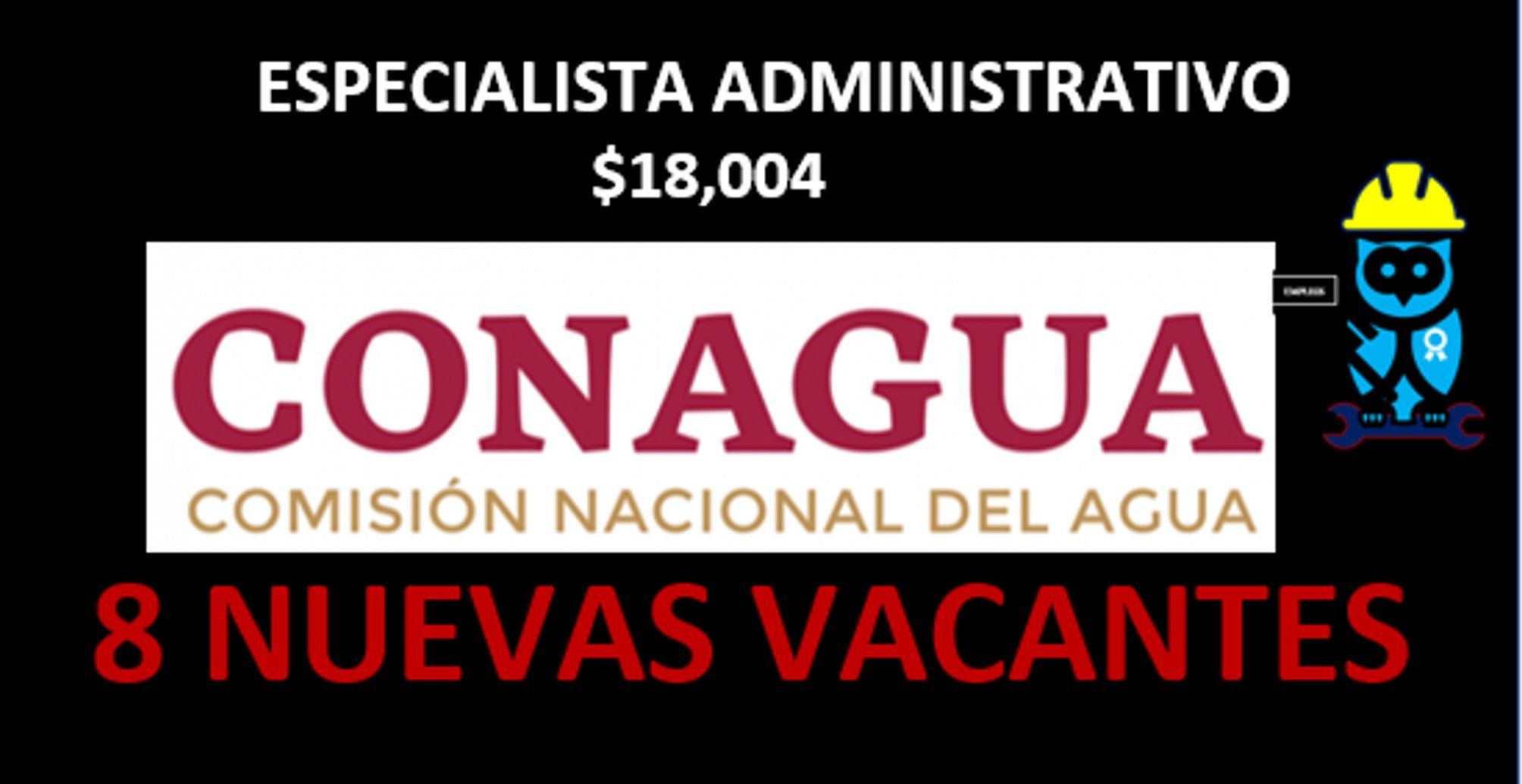 ▷ Especialista Administrativo “B” » 2020 El Derecho Online 🥇 bolsa-de-trabajo-conagua