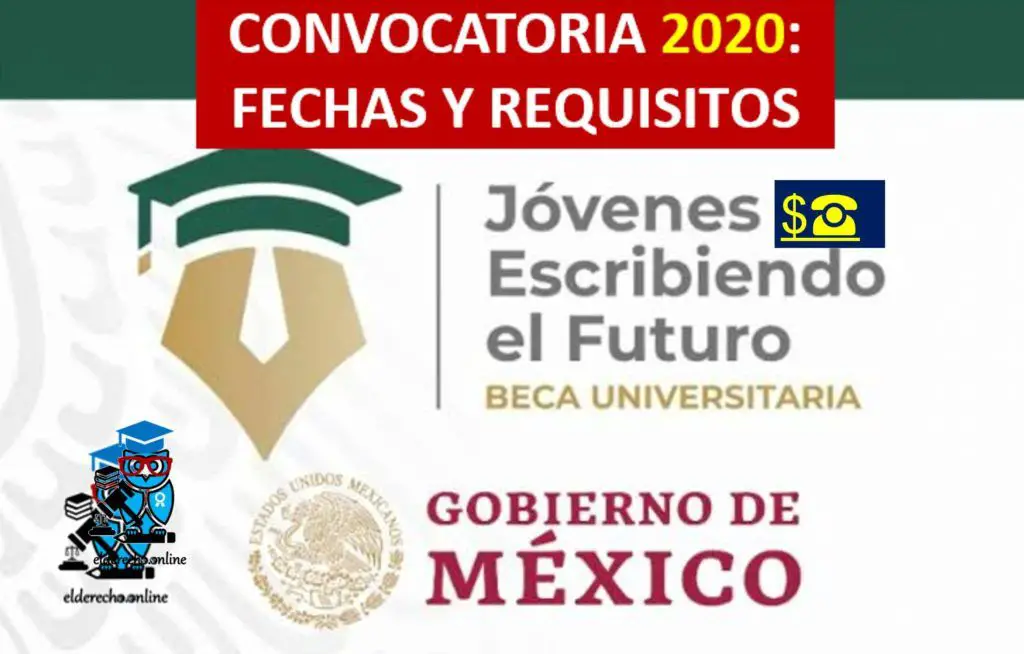 ▷ Jóvenes Escribiendo el Futuro 2020. Recibe $24 mil pesos: fechas y requisitos de la Beca » 2020 El Derecho Online 🥇 convocatoria beca jóvenes escribiendo el futuro de educación superior