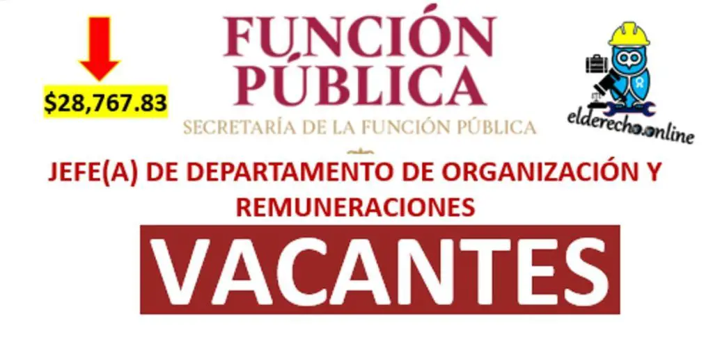 secretaría de la función pública vacantes en méxico cdmx