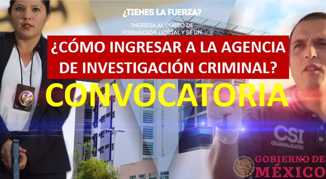 ▷ Agencia de Investigación Criminal 2021-2022 (AIC) de la Fiscalía General del Estado de Guanajuato » 2021 El Derecho Online 🥇 agencia-de-investigacion-criminal-aic-convocatoria