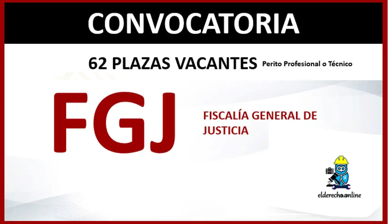 ▷ Convocatoria PGJ: Perito Profesional o Técnico 2020 » 2021 El Derecho Online 🥇 Convocatoria PGJ: Perito Profesional o Técnico 2020