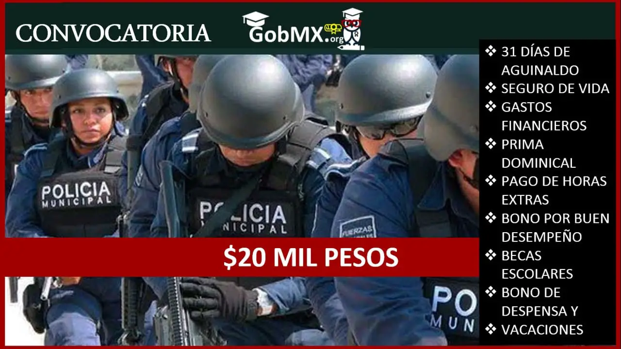 ▷ Vacantes de Policía y Pagarán 20 mil: Convocatoria 2020 » 2021 El Derecho Online 🥇 policía municipal convocatoria 2020