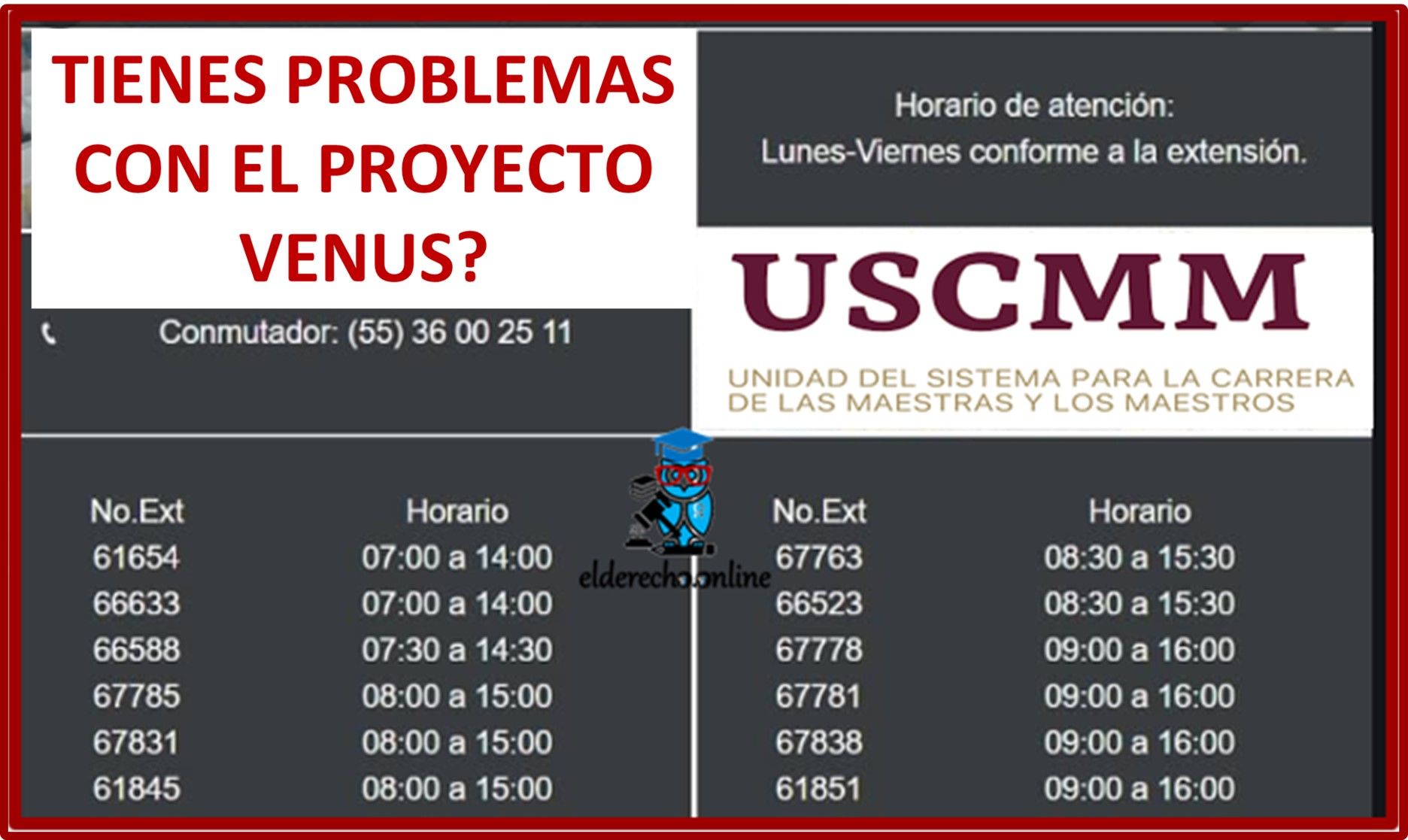 USICAMM Contacto Proyecto Venus 2022-2023