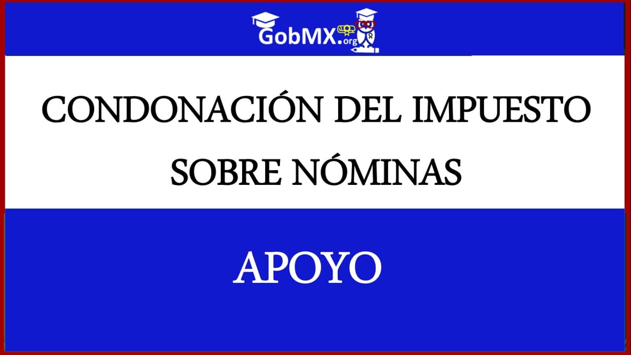 ▷ Apoyo: Condonación del Impuesto Sobre Nóminas » 2021 El Derecho Online 🥇 Condonación del Impuesto Sobre Nóminas