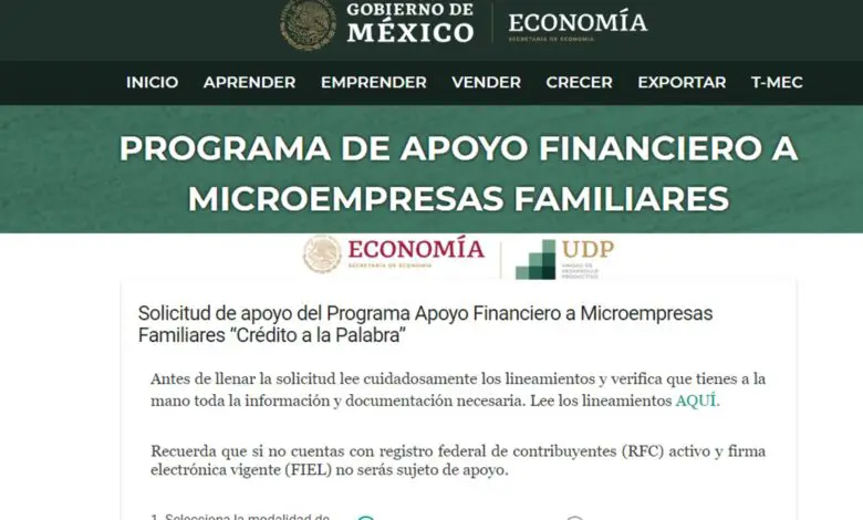 Convocatoria Credito A La Palabra De 25 Mil 2021 2022 Registro