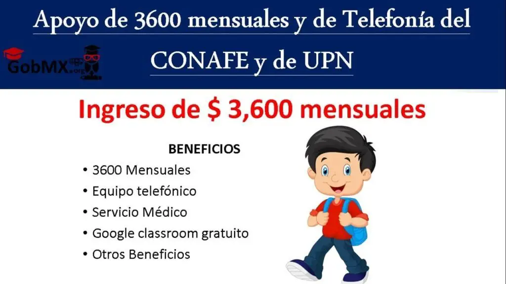 ▷ Apoyo de 3600 mensuales y de Telefonía del CONAFE y UPN » 2020 El Derecho Online 🥇 apoyo-de-3600-mensuales-y-de-telefonia-del-conafe-y-upn