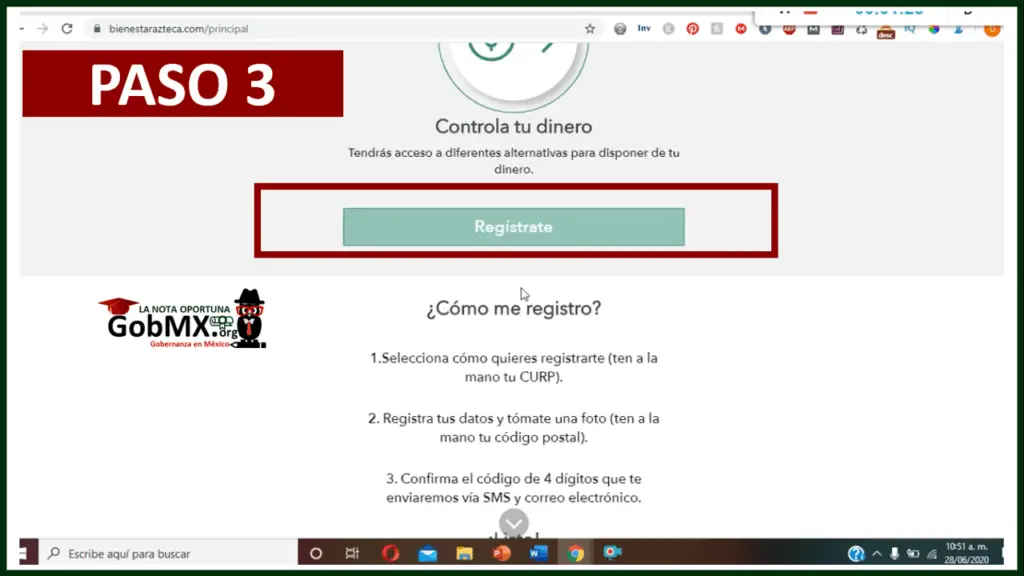 ▷ 15 pasos para registrarse: www.bienestarazteca.com.mx 2021 » 2021 El Derecho Online 🥇 beca bienestar azteca registro