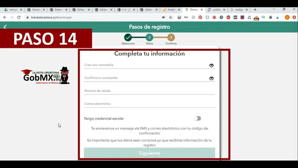 ▷ 15 pasos para registrarse: www.bienestarazteca.com.mx 2021 » 2021 El Derecho Online 🥇 www.bienestarazteca.com.mx www.bienestarazteca.com.mx