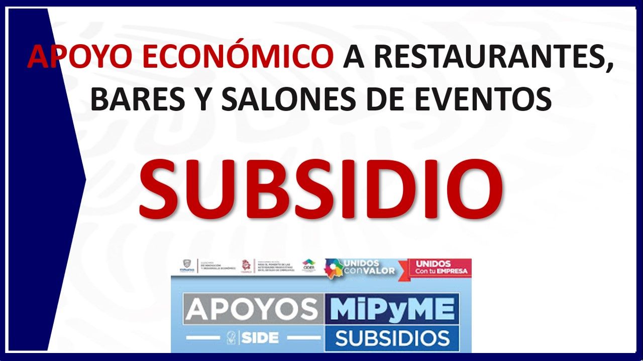 ▷ Subsidio a Restaurantes, Bares y Salones Eventos » 2020 El Derecho Online 🥇 Subsidio a Restaurantes, Bares y Salones Eventos
