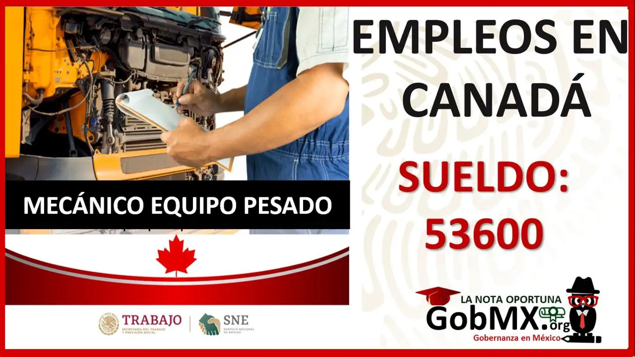 ▷ Canadá: Empleo de Mecánico con Salario de 53 mil 600 pesos » 2020 El Derecho Online 🥇 canada-empleo-de-mecanico-con-salario-de-53-mil-600-pesos