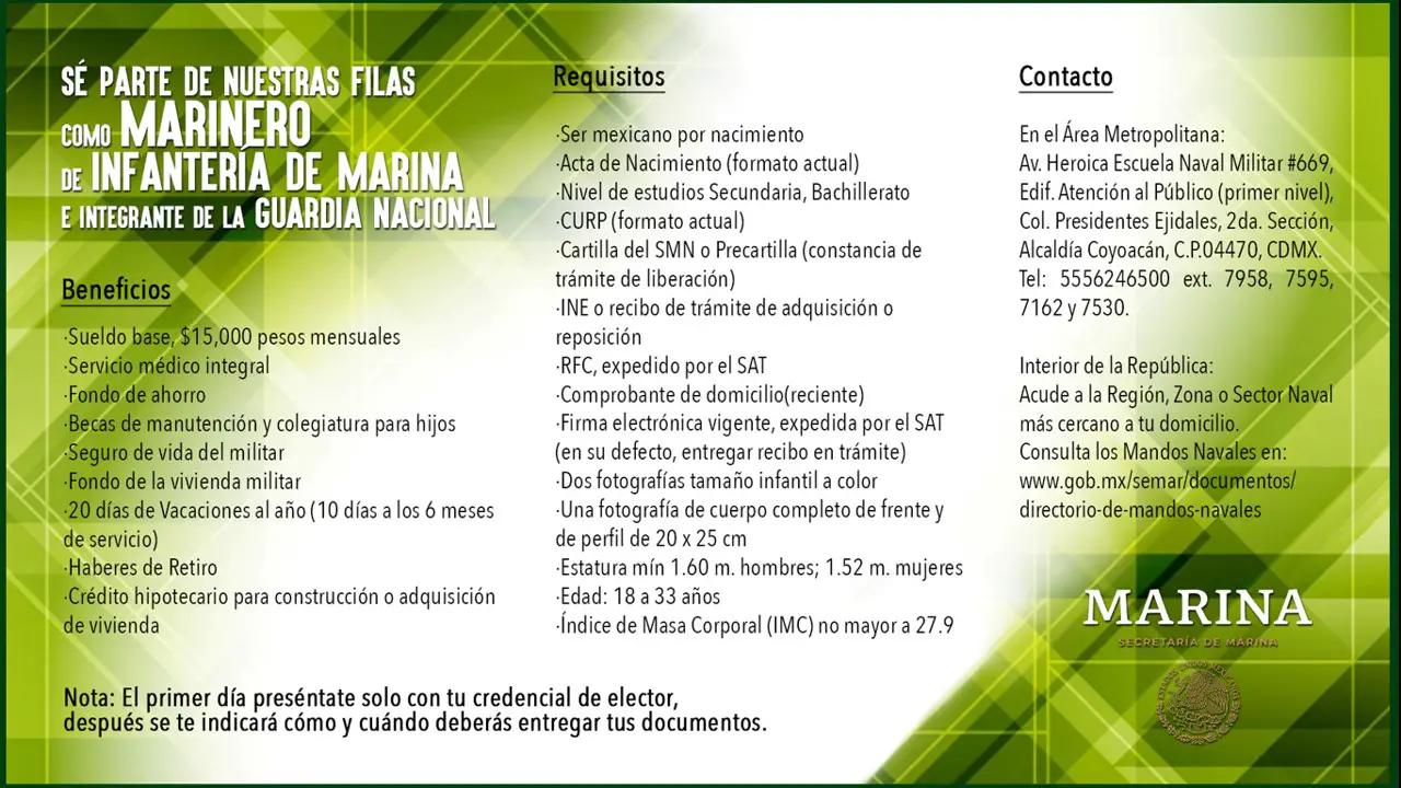 ▷ Ingresa a la Guardia Nacional: Convocatoria 2021-2022 » 2021 El Derecho Online 🥇 Ingresa a la Guardia Nacional: Convocatoria 2021-2022