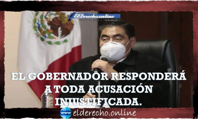 ▷ EL GOBERNADOR RESPONDERÁ A TODA ACUSACIÓN INJUSTIFICADA » 2020 El Derecho Online 🥇 EL GOBERNADOR RESPONDERA A TODA ACUSACION INJUSTIFICADA