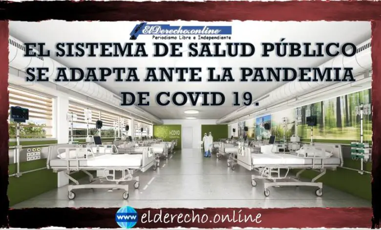 ▷ EL SISTEMA DE SALUD PÚBLICO SE ADAPTA ANTE LA PANDEMIA DE COVID 19. » 2021 El Derecho Online 🥇 EL SISTEMA DE SALUD PUBLICO SE ADAPTA ANTE LA PANDEMIA DE COVID 19. 1