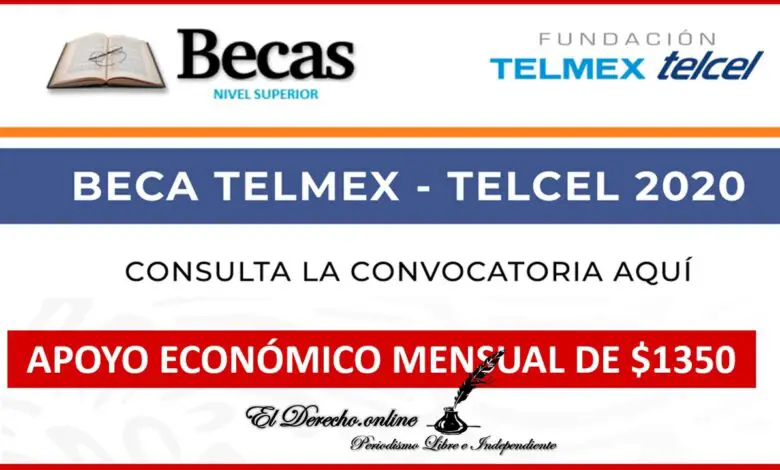 ▷ Petición de beca Telmex - Telcel al público en general 2021 » 2021 El Derecho Online 🥇 beca telmex