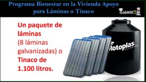 ▷ Noticias Jurídicas » 2020 El Derecho Online 🥇 programa-bienestar-en-la-vivienda-apoyo-para-laminas-o-tinaco