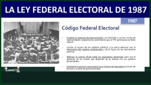 La Reforma Electoral de 1987