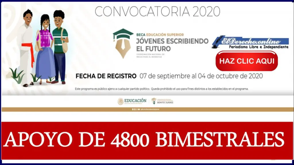 ▷ Beca Jóvenes Escribiendo el Futuro: Convocatoria 2020-2021 » 2020 El Derecho Online 🥇 Beca Jóvenes Escribiendo el Futuro: Convocatoria 2020-2021