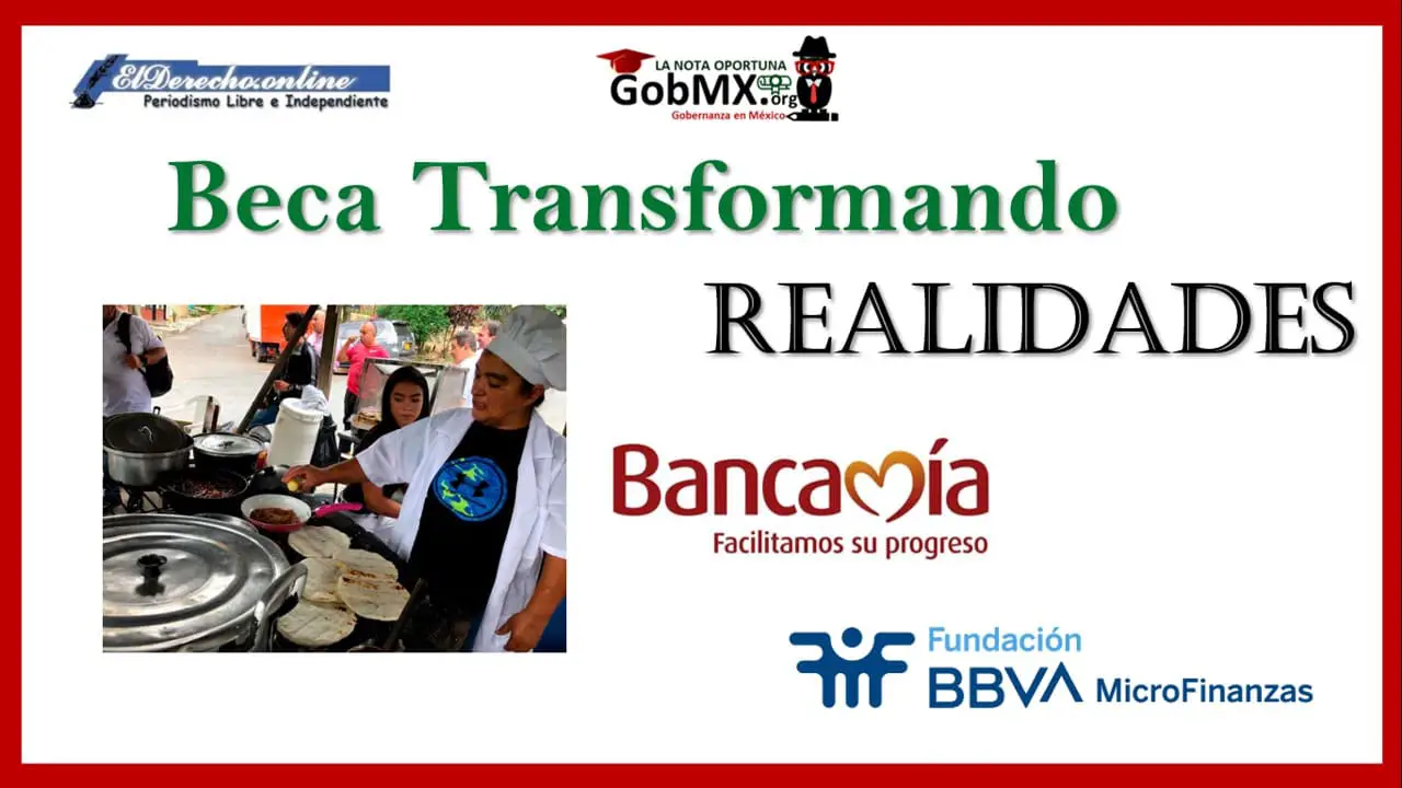 ▷ Becas Bancomer 2021-2022 » 2021 El Derecho Online 🥇 beca-transformando-realidades