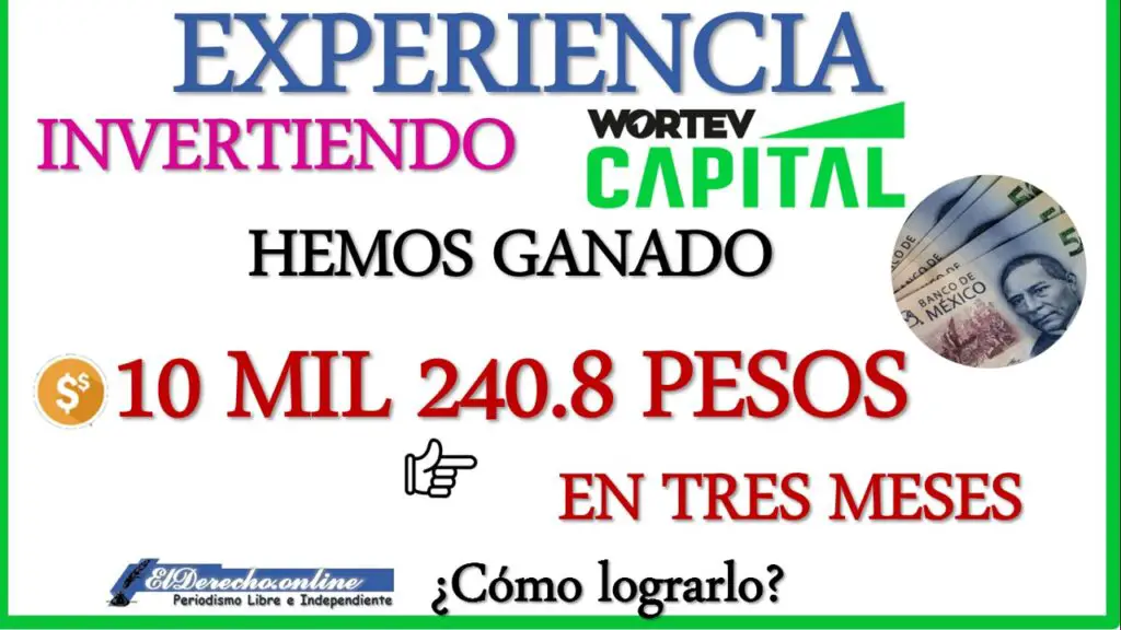 Wortev Capital 2023-2024: Inversión con 24 % de rendimiento y Gana mil pesos extras