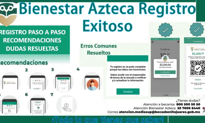 ▷ Bienestar Azteca 2020 » 2020 El Derecho Online 🥇 bienestar azteca registro