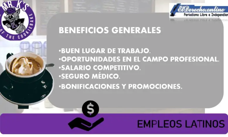 ▷ Empleos en Mr. K’s Café & Bar 2021-2022 » 2021 El Derecho Online 🥇 empleos-en-mr-ks-cafe-bar
