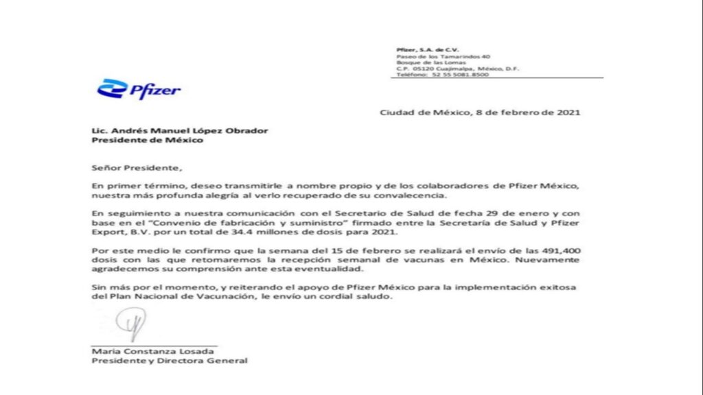 ▷ Vacunas y más vacunas…(ojalá sea cierto) » 2021 El Derecho Online 🥇 Directora General del PFIZER