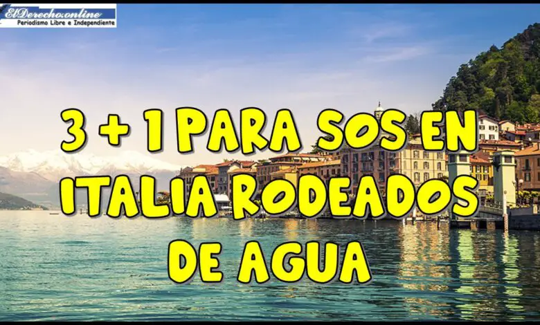 ▷ 3 + 1 paraísos en Italia rodeados de agua » 2021 El Derecho Online 🥇 3 + 1 paraísos en Italia rodeados de agua