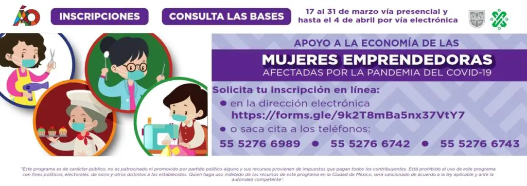 ▷ Apoyo a Mujeres Emprendedoras Jefas de Familia » 2021 El Derecho Online 🥇 Alcaldía Álvaro Obregón dará 4 mil pesos en Apoyo a mujeres emprendedoras 2021-2022