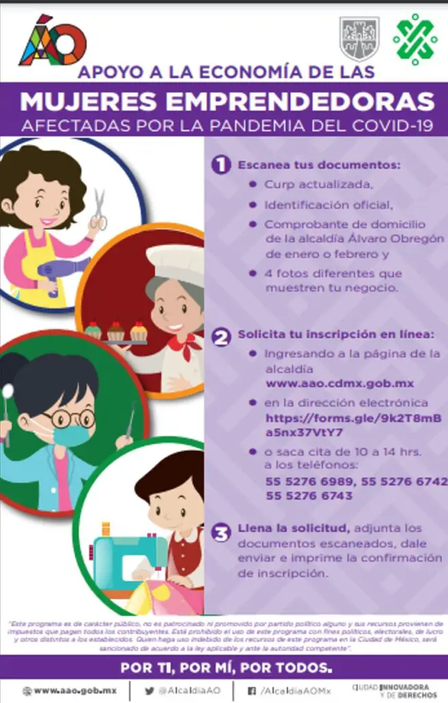 ▷ Apoyo a Mujeres Emprendedoras Jefas de Familia 2021-2022: Programa de 4 mil pesos » 2021 El Derecho Online 🥇 Apoyo a Mujeres Emprendedoras Jefas de Familia 2021-2022: Programa de 4 mil pesos