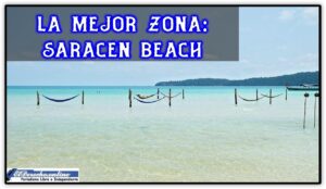 La mejor zona: Saracen Beach 