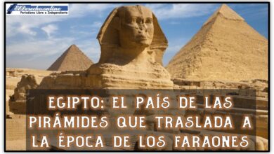 Egipto: el país de las pirámides que traslada a la época de los faraones