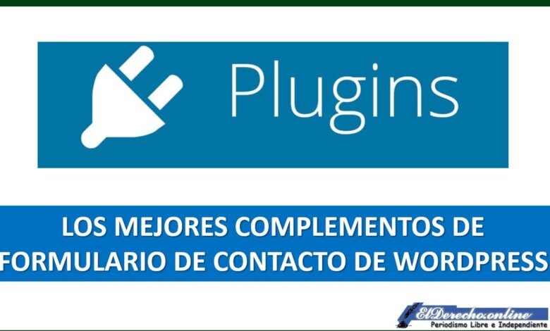 ▷ Los mejores complementos de formulario de contacto de WordPress 2021-2022 » 2021 El Derecho Online 🥇 Los mejores complementos de formulario de contacto de WordPress 2021-2022
