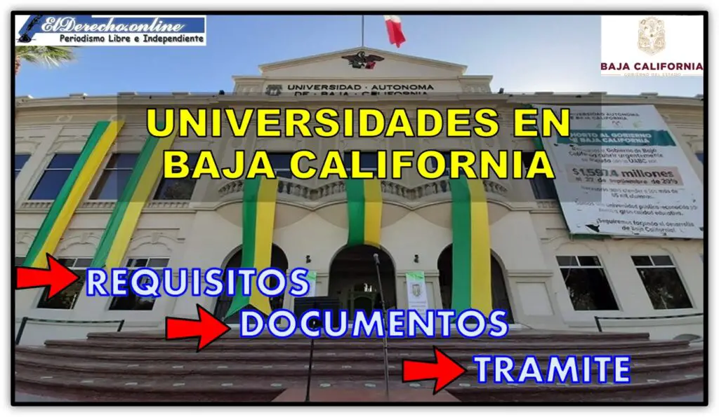 Universidades En Baja California 20242025 🥇