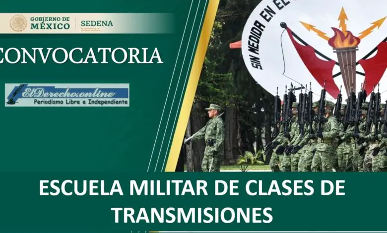 Escuela Militar de Clases de Transmisiones: Convocatoria
