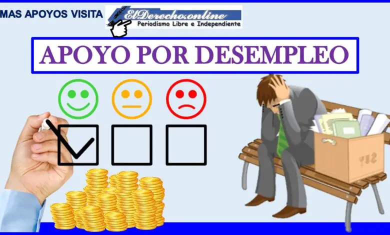 ▷ Apoyo por desempleo » 2021 El Derecho Online 🥇 Apoyo por desempleo